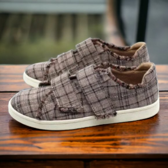 LifeStride Nonstop Plaid Slip on Sneakers - Picture 4 of 8